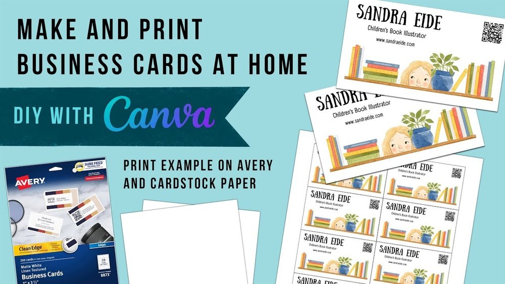 How to Make Business Cards to Print at Home