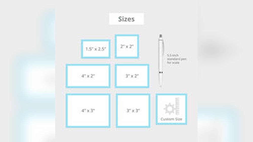 Sticker Printing Custom Size