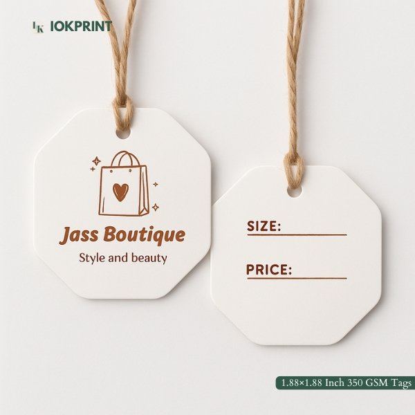 Hang Tag: Small Size (48x48mm -1.88x1.88 Inch)