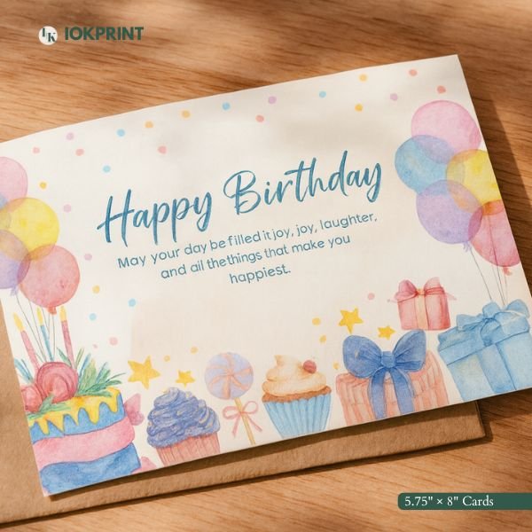 Birthday Thank You Cards