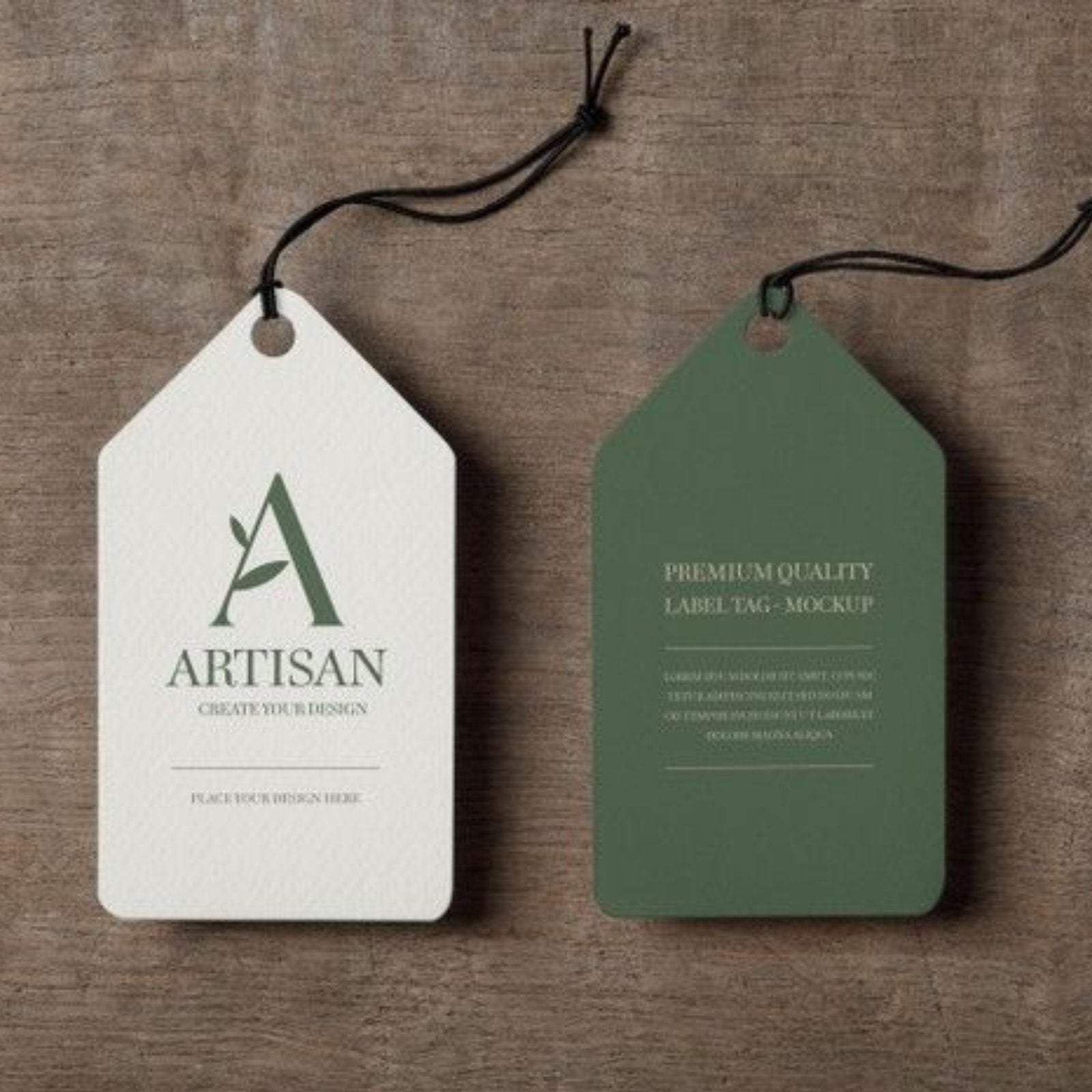 Hang Tag: Medium Size (48x84mm -1.88x3.3 Inch)