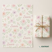 Customized Wrapping Paper Sheets