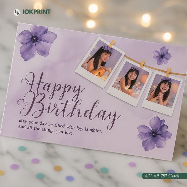 Birthday Thank You Cards