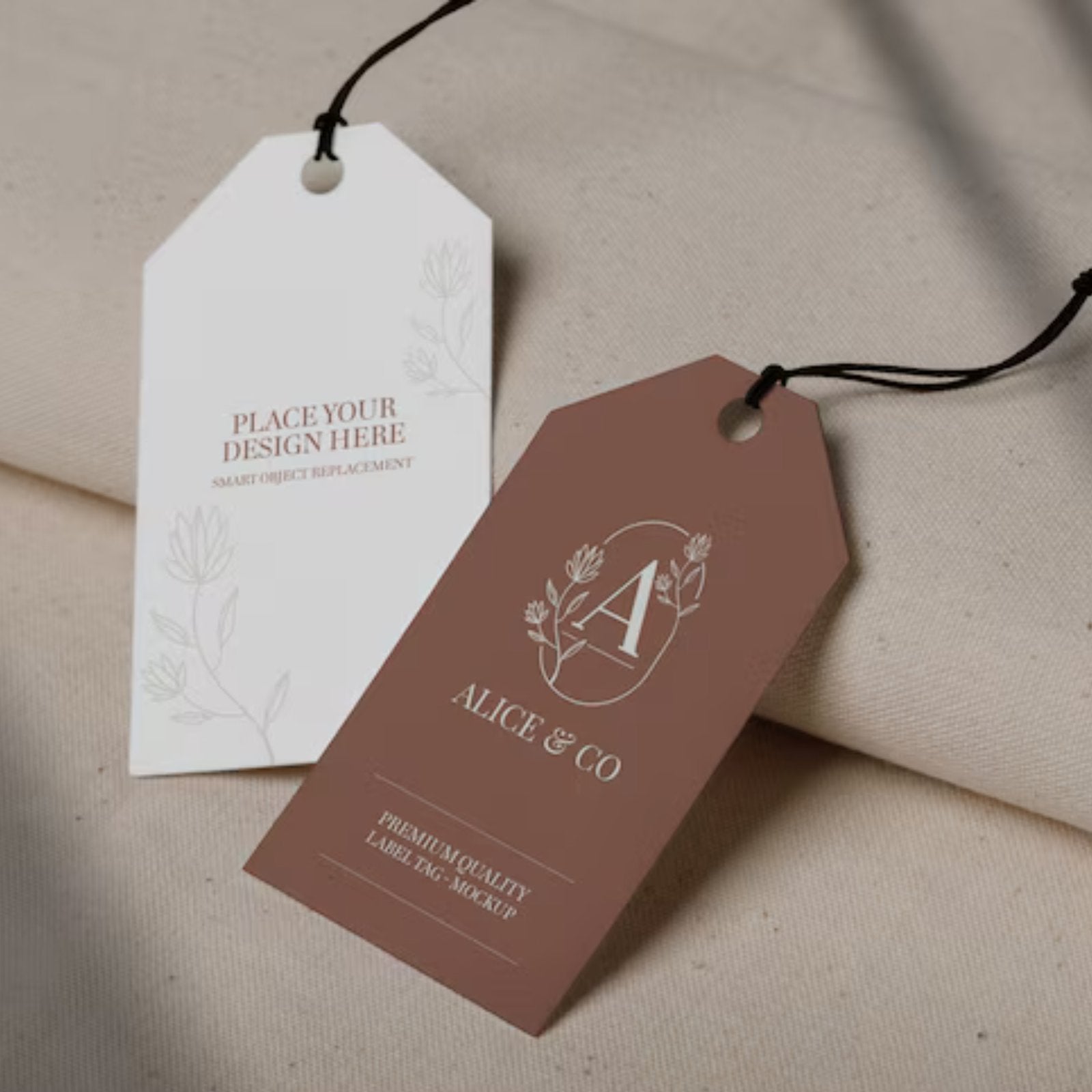 Hang Tag: Medium Size (48x84mm -1.88x3.3 Inch)