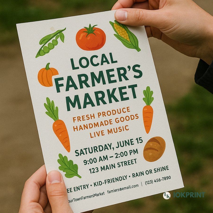 Premium A4 Flyer Printing | Custom Business Leaflets & Event Posters