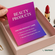 Personalised Note Cards & Folded Custom notecards