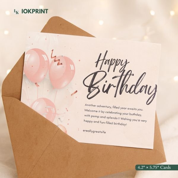 Birthday Thank You Cards