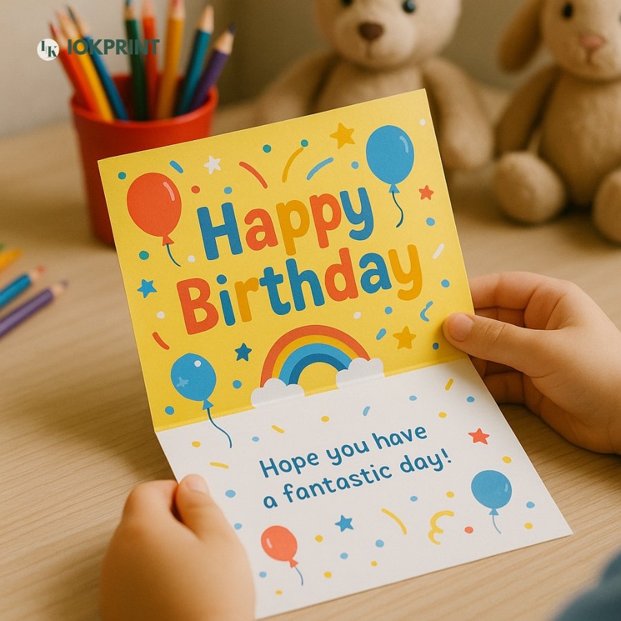 Personalised Note Cards & Folded Custom notecards