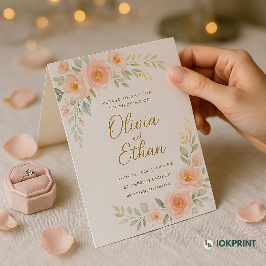 Personalised Note Cards & Folded Custom notecards