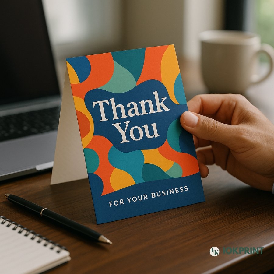 Personalised Note Cards & Folded Custom notecards