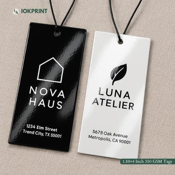 Hang Tag: Large Size (50x102mm -1.96x4 Inch)