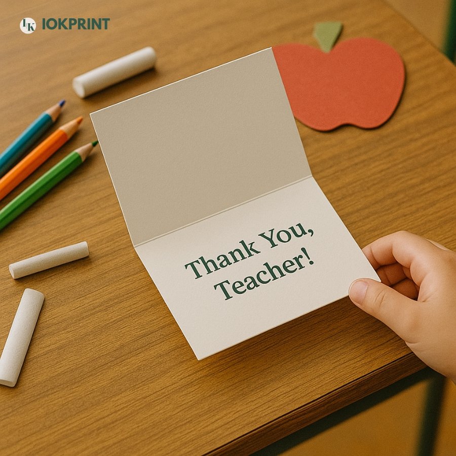 Folded Thank You Cards