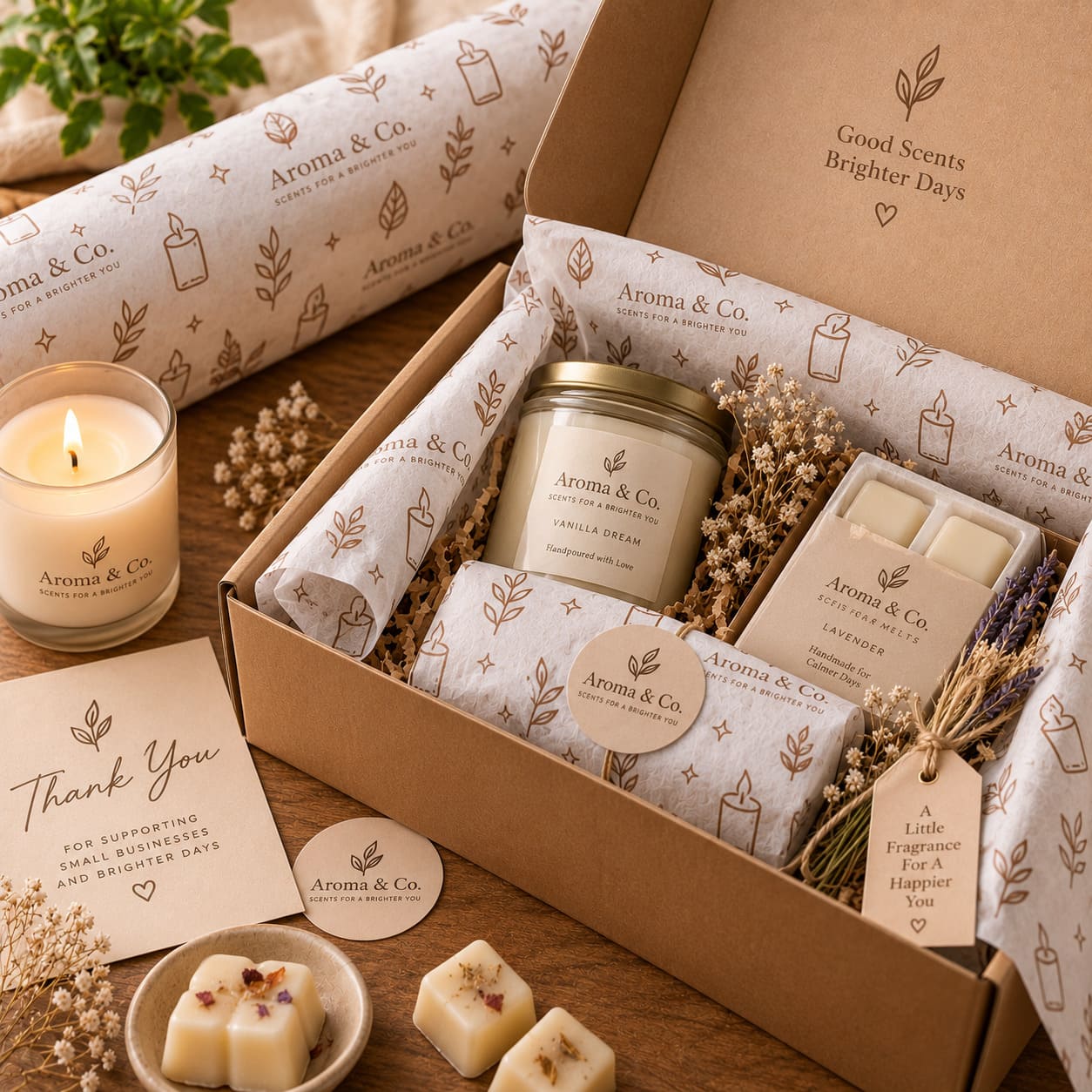 Custom Printed Butter Paper for Product Packaging