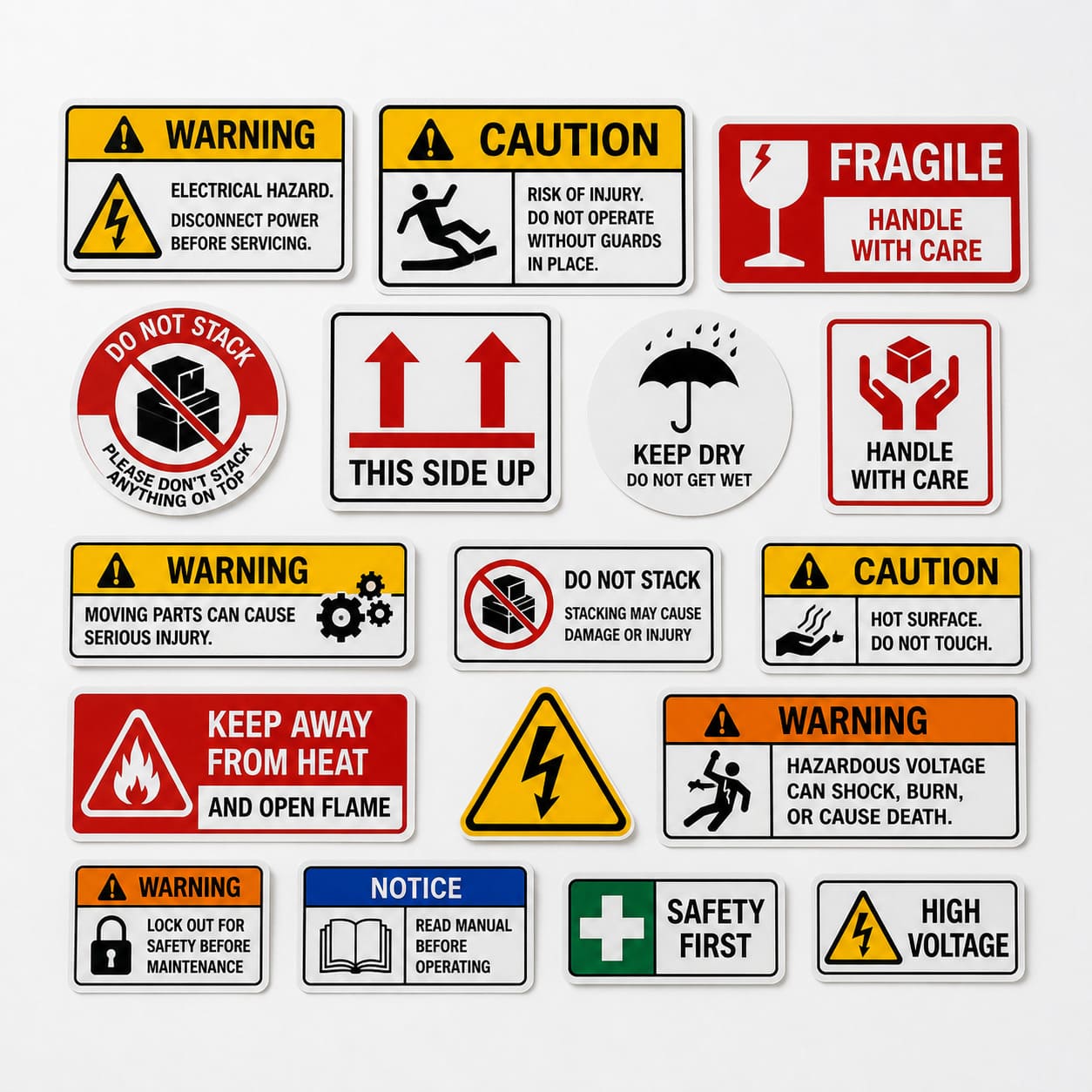 Custom Warning Labels