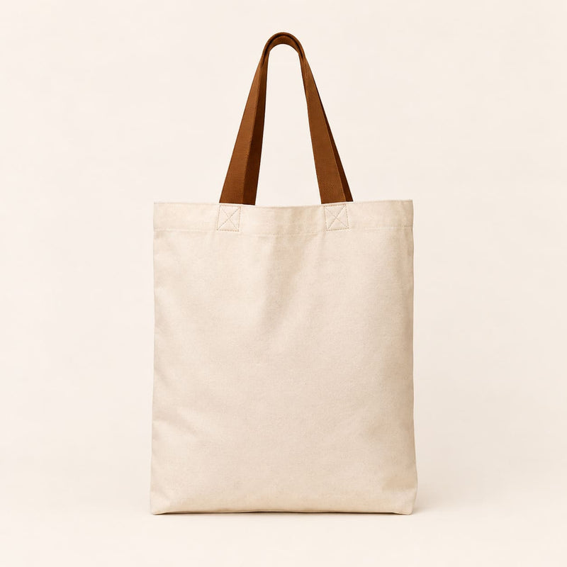 Tote Bag with Brown Belt