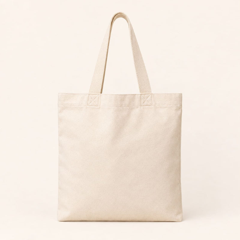 Tote Bag with Fabric Belt