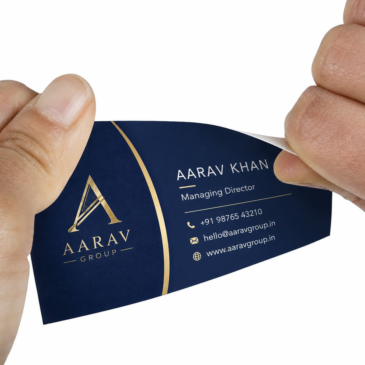 Non-Tearable Visiting Card