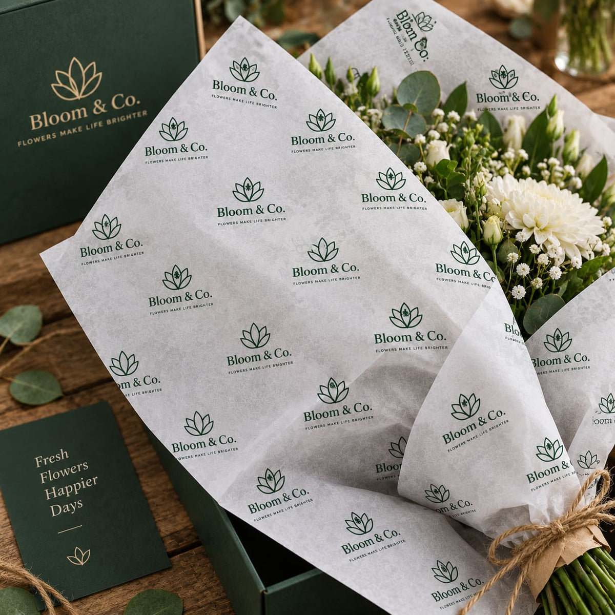 Custom Printed Butter Paper for Product Packaging