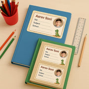 School Notebook Labels – 2x3.5 inch | Premium Name Stickers for Students (Free Shipping)