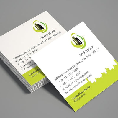 Square Visiting Cards