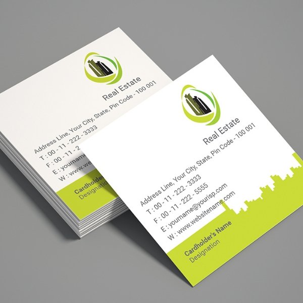 Square Visiting Cards