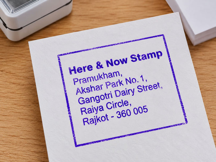 Documents & Approvals rubber stamp example