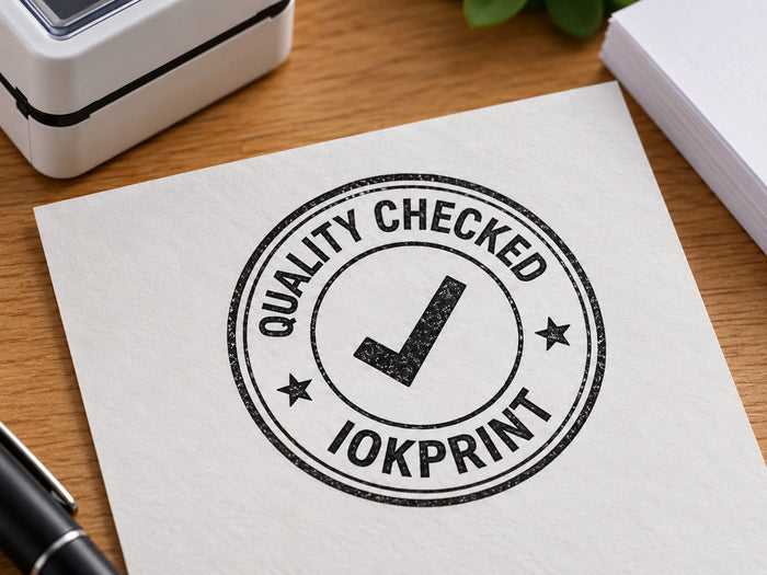Round Stamp rubber stamp example