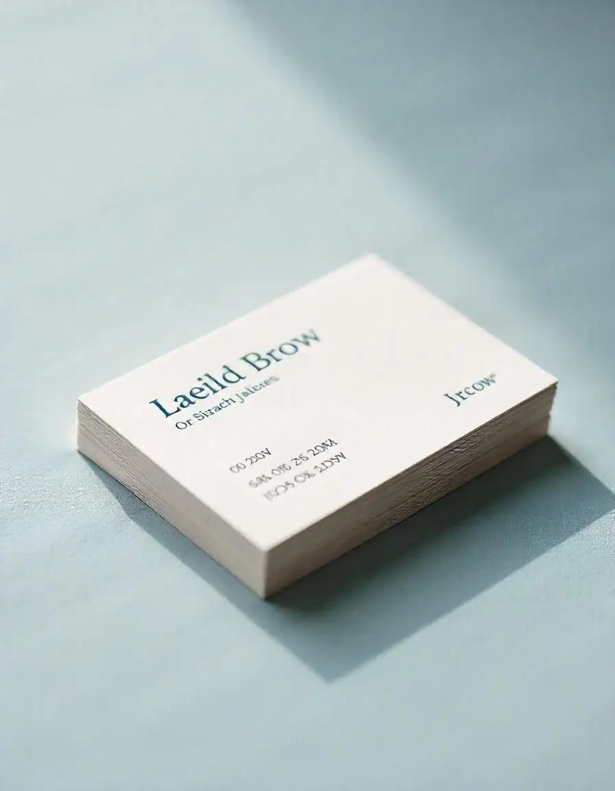 Ivory Visiting Card