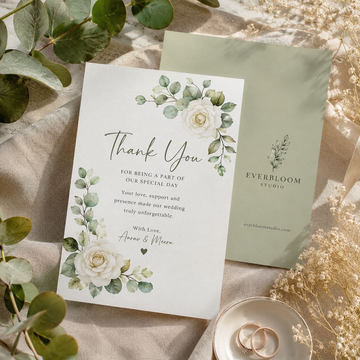 Wedding Thank You Cards
