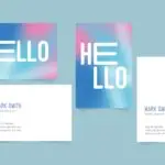 Gloss Laminating Visiting Card