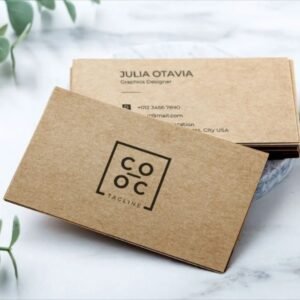 Kraft Business Cards