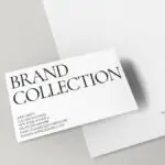 Standard Business Card, standard business card, order visiting cards, get visiting cards printed, custom thank you card