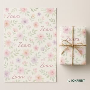 Customized Wrapping Paper Sheets