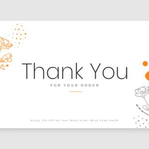 Thank you Card