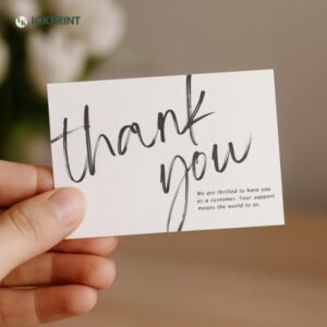 Premium Custom Thank You Cards (2x3 inch)