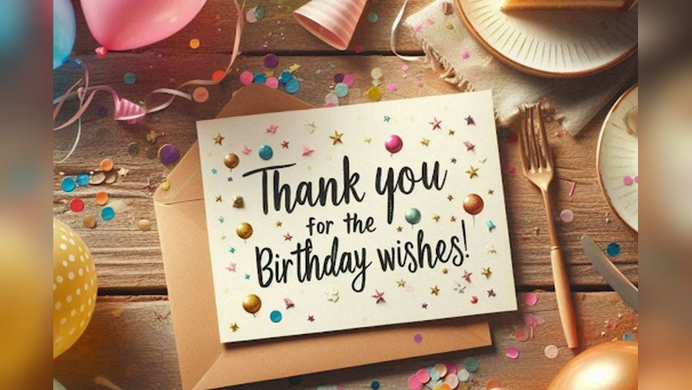 Thanks for the Birthday Wishes: Heartfelt Gratitude and Joy