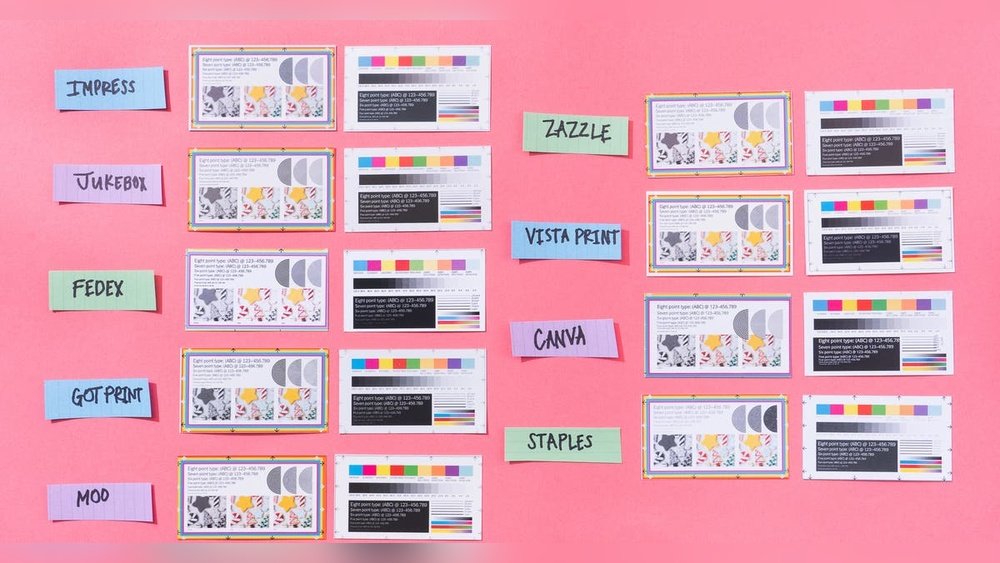 Business Card Printing Options