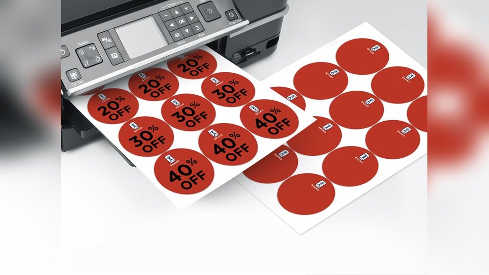 How to Print Custom Stickers at Staples