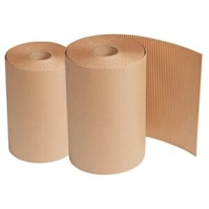 IOKPRINT 2 Ply 30 Inches Brown Corrugated Roll – 140 GSM (Brown)