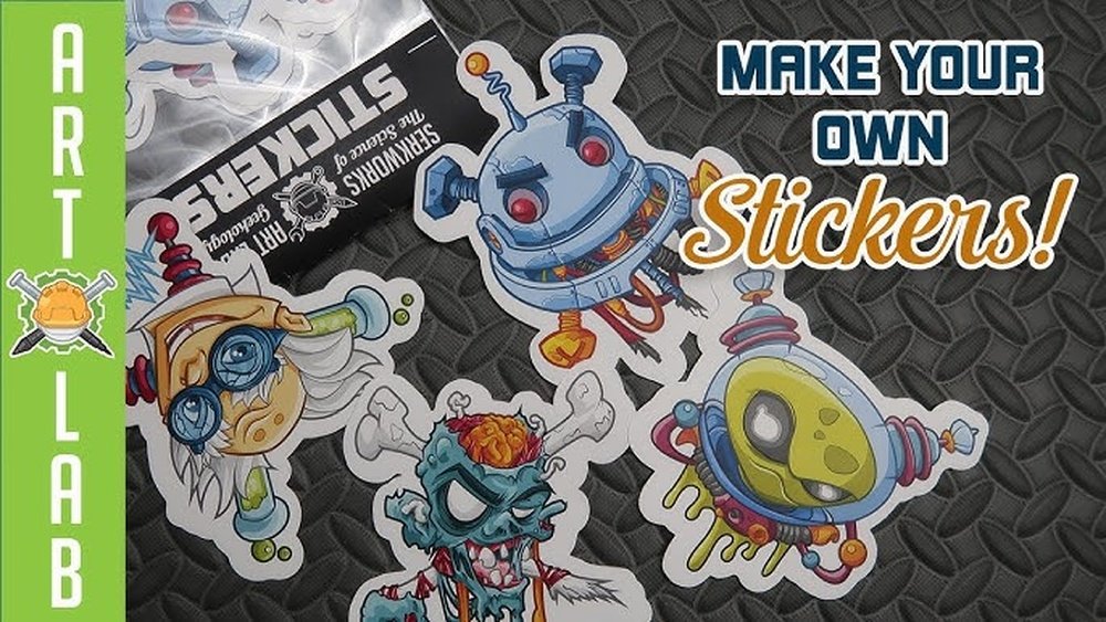 Where Can I Print My Own Stickers