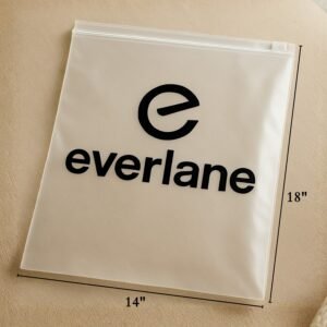 Custom Printed Frosted Slider Zipper Bags-14×18 Inch