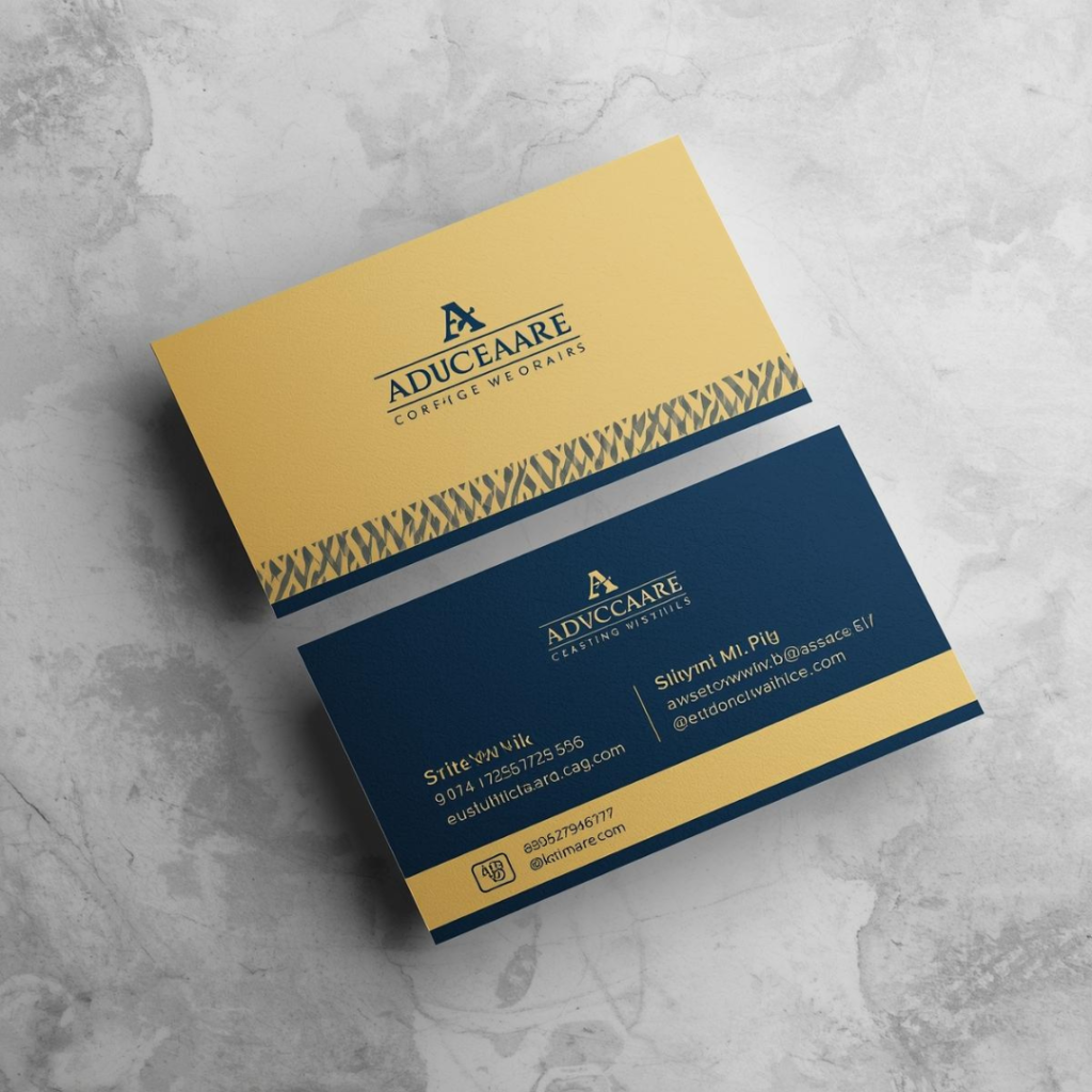 Advocate Visiting Card