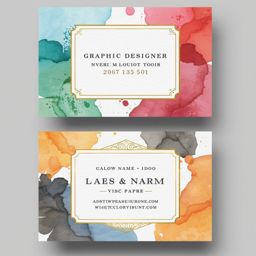 Graphic Designer Visiting Card