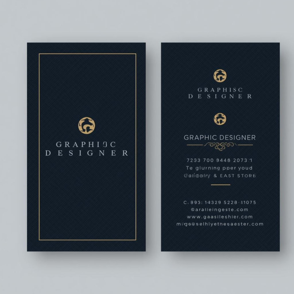 Graphic Designer Visiting Card