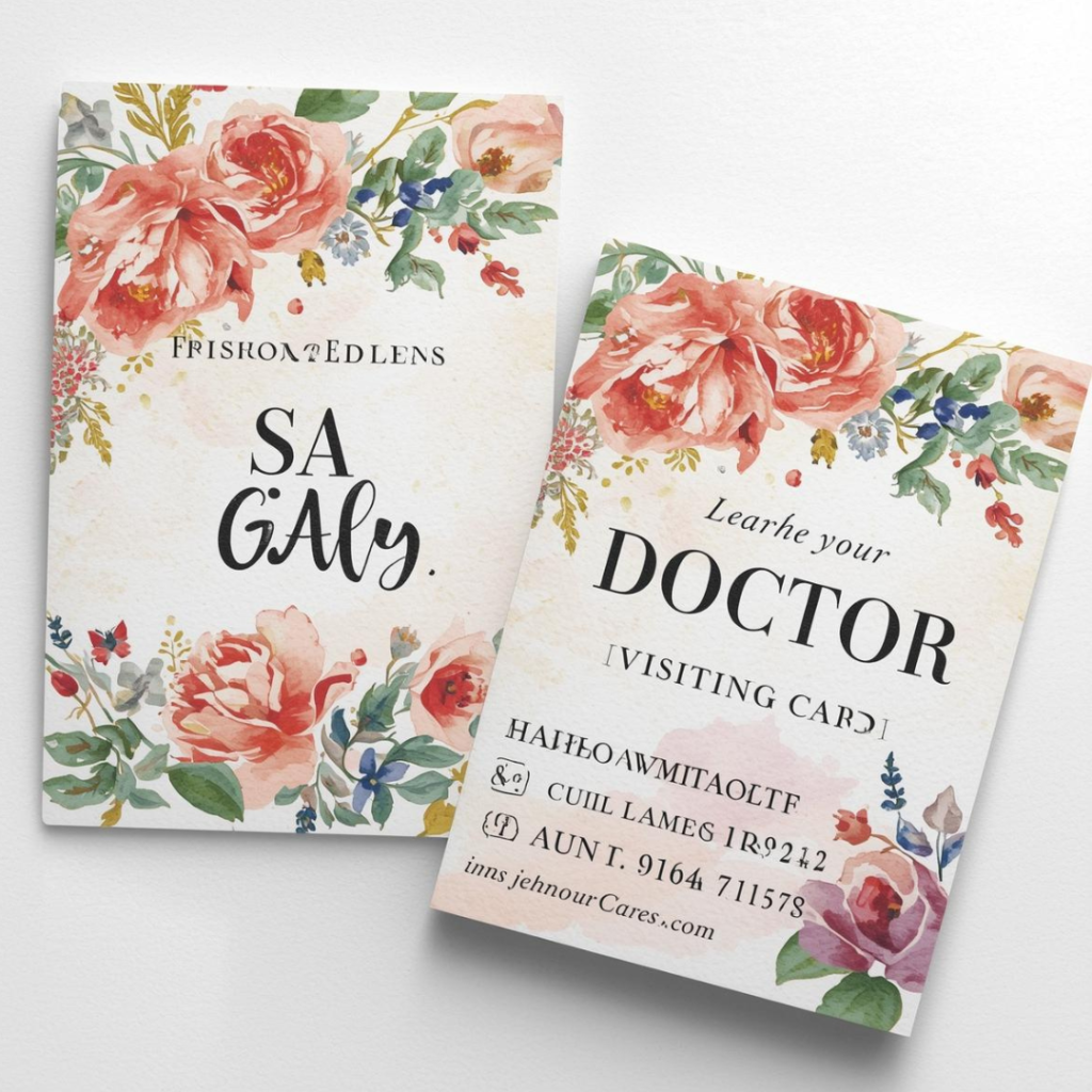 Doctor Visiting Card
