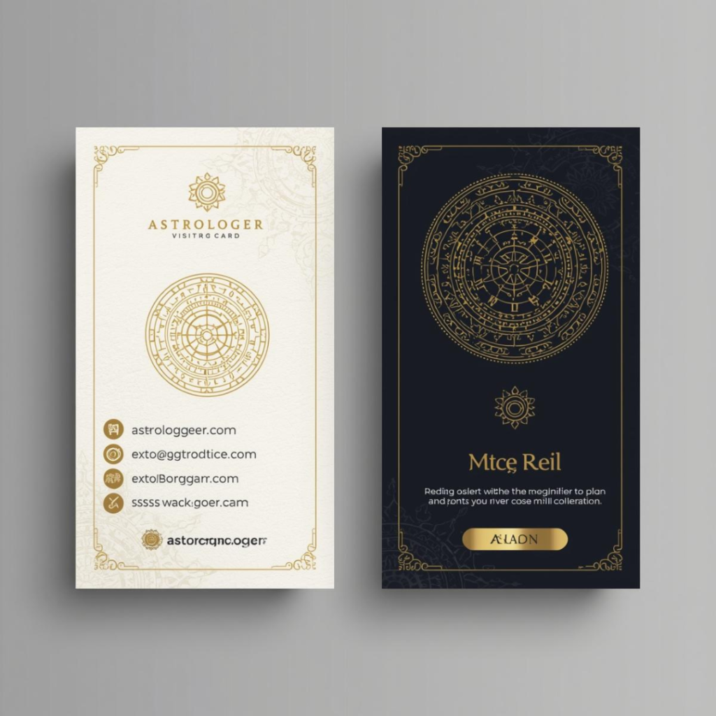 Astrologer Visiting Card