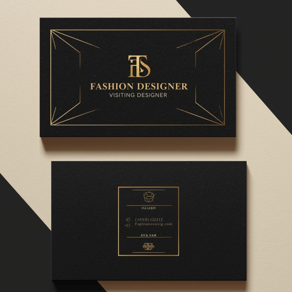Fashion Designer Visiting Card