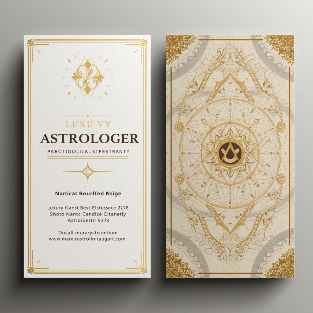 Astrologer Visiting Card 3