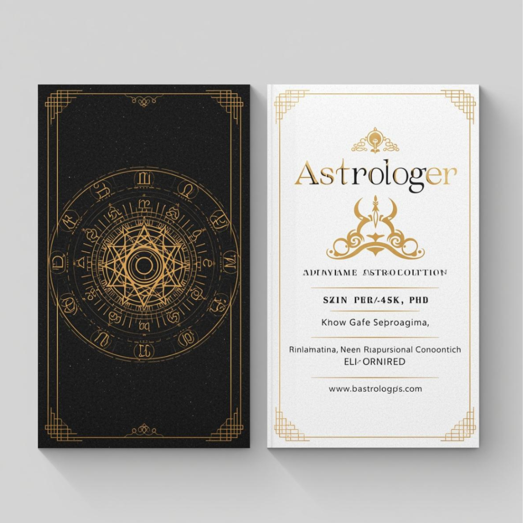 Astrologer Visiting Card
