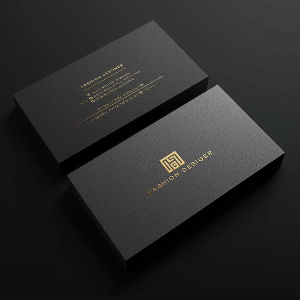 Fashion Designer Visiting Card
